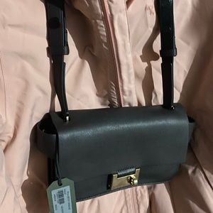 AllSaints Huasteca Leather Shoulder Bag